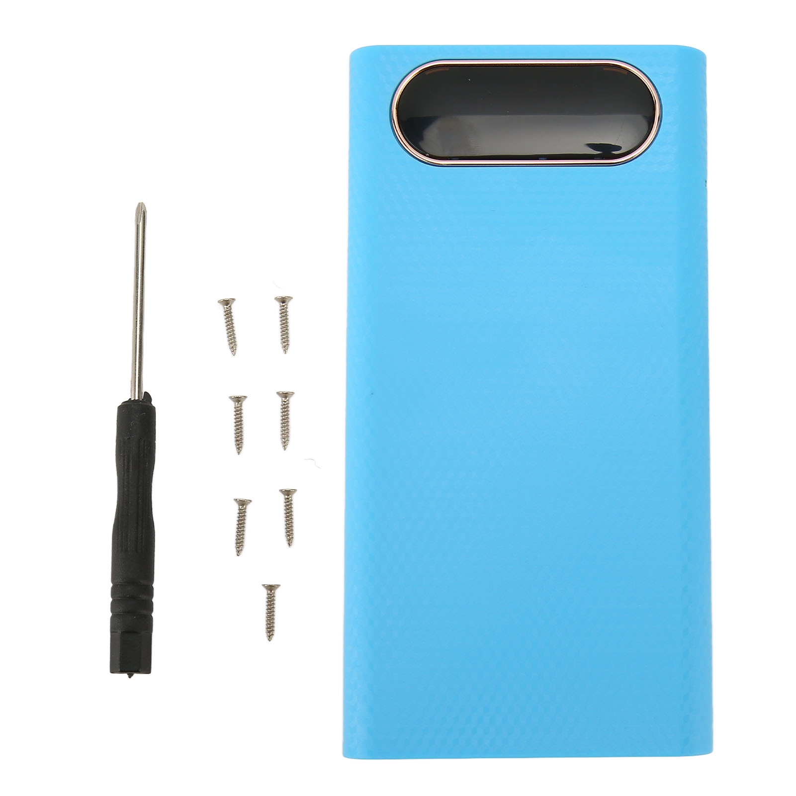 Battery Case Storage - Custodia per Power Bank 6x21700, Scatola