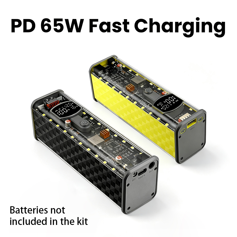 Battery Case Storage - Power Bank PD 65W Fai-da-Te, Scatola