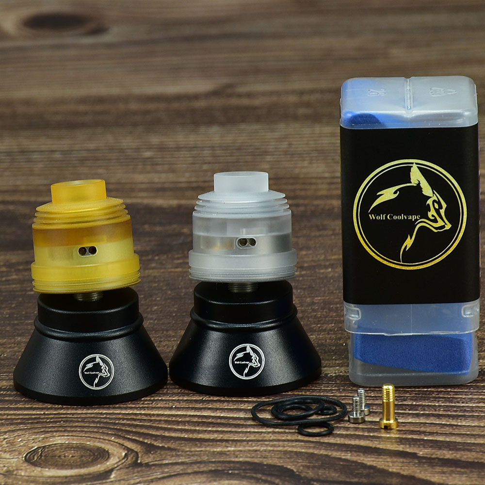 Rda Atomizer Deck - Atomizzatore RDA Wolfcoolvape Hussar V2, Singola