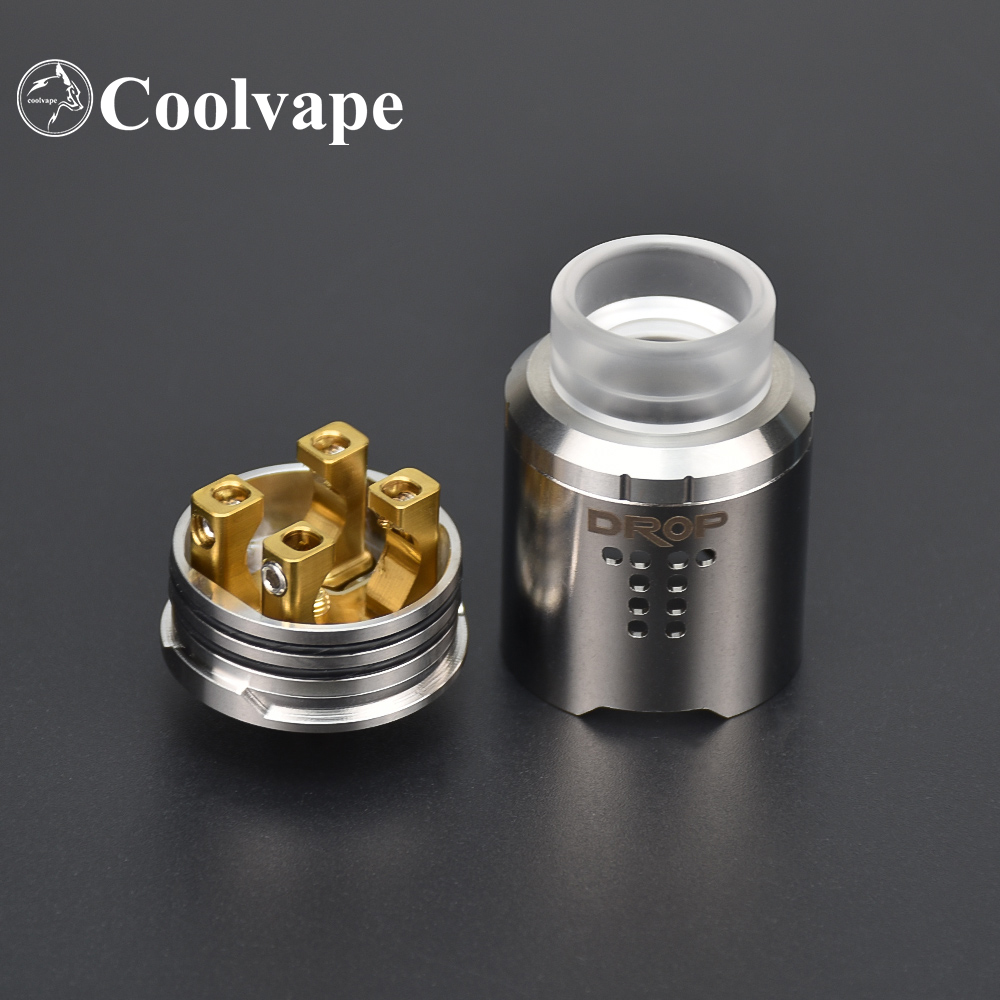 Wolfcoolvape Drop RDA 24mm Vap - Rda Atomizer Deck recensione e prezzo