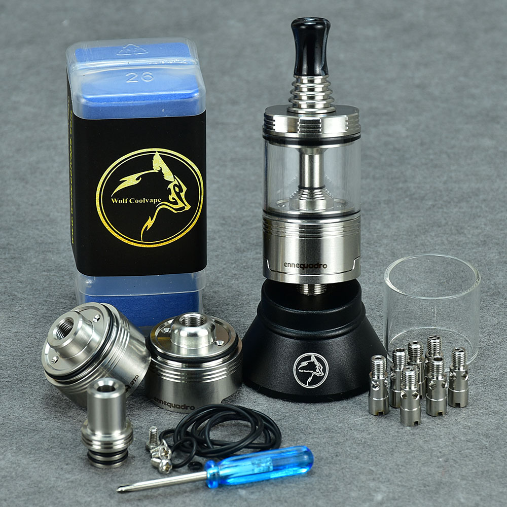 Wolfcoolvape Moka mtl RTA Atom - Vaping Air recensione e prezzo