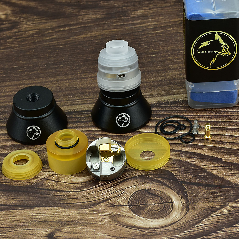 Atomizzatore RDA Wolfcoolvape  - Rda Atomizer Deck recensione e prezzo